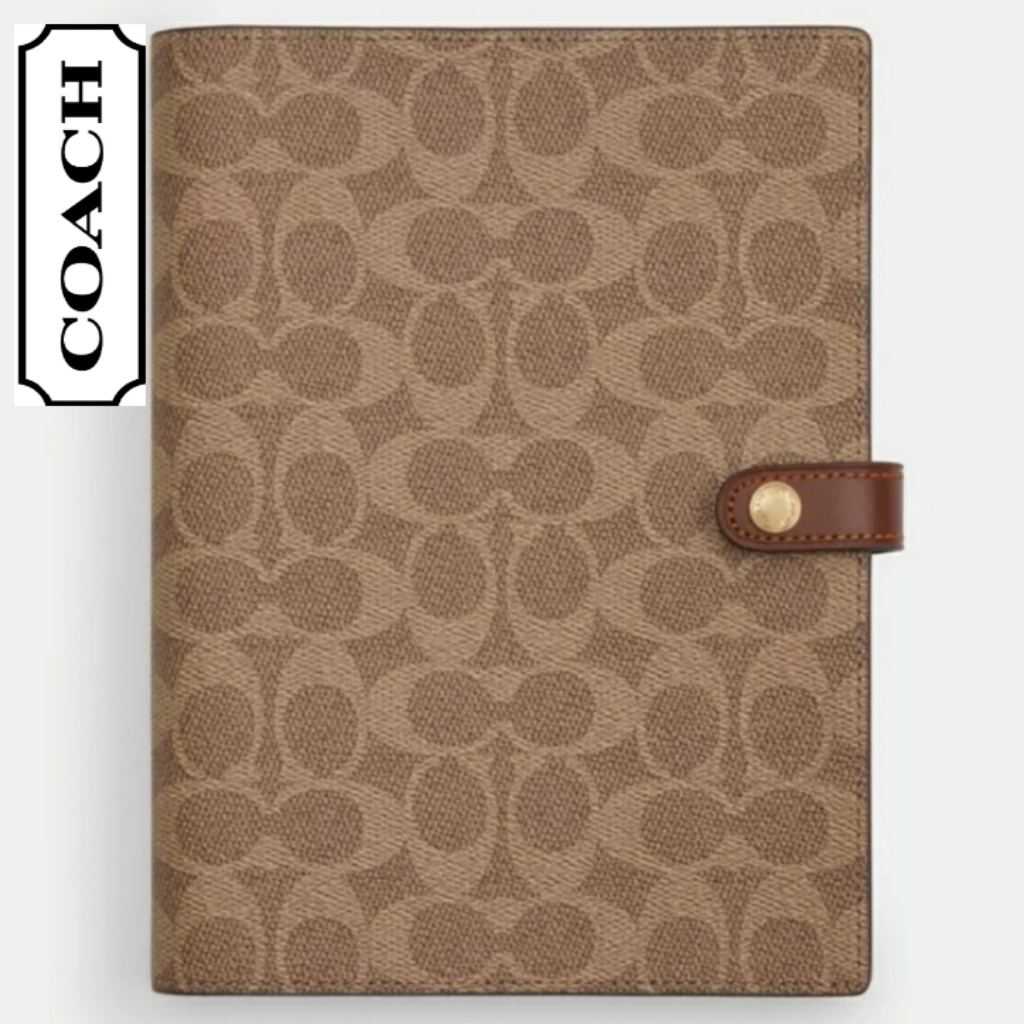 Coach Signature Notebook